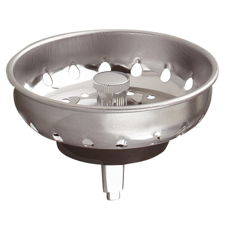All-Source 3-1/2 In. Stainless Steel Basket Strainer Stopper K22022
